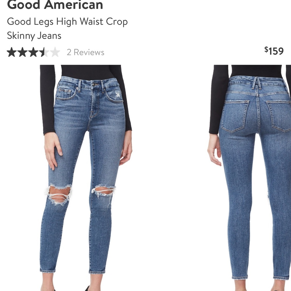 Good American skinny jeans